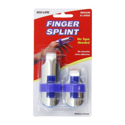Finger Cot Splint, 2 PCS